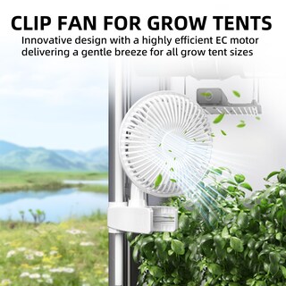 Foto 2 | Ventilador Clip Fan Simple Deluxe Para Tienda De Campaña De Cultivo Con Forma De Mono, 15 W - Venta Internacional.