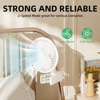 Foto 6 | Ventilador Clip Fan Simple Deluxe Para Tienda De Campaña De Cultivo Con Forma De Mono, 15 W - Venta Internacional.