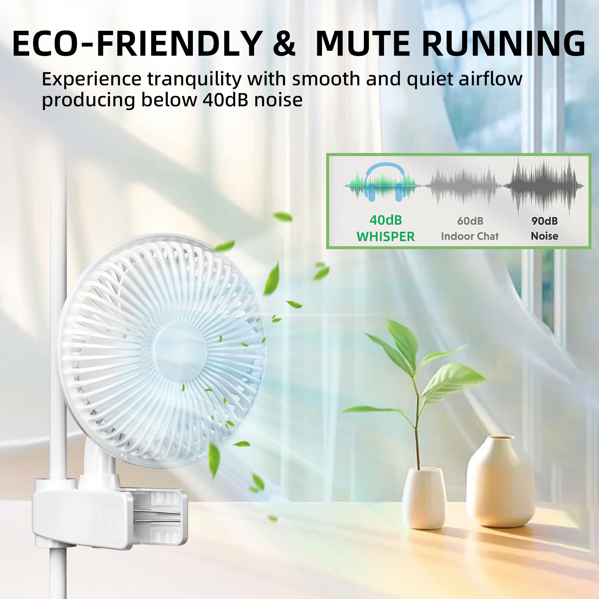 Foto 8 pulgar | Ventilador Clip Fan Simple Deluxe Para Tienda De Campaña De Cultivo Con Forma De Mono, 15 W - Venta Internacional.