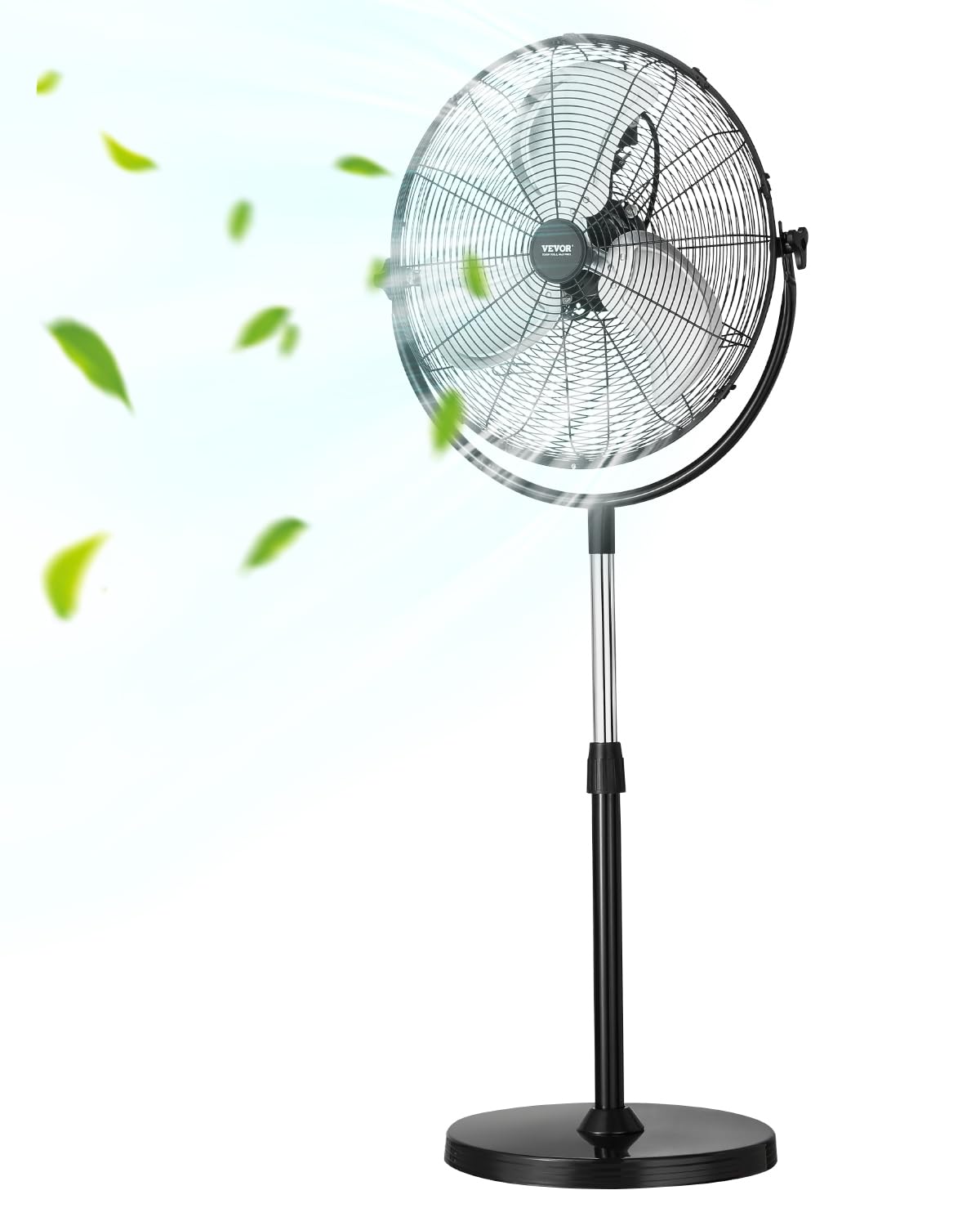 Foto 2 pulgar | Ventilador De Pedestal Vevor Industrial De 18 Pulgadas Con Altura Ajustable - Venta Internacional.