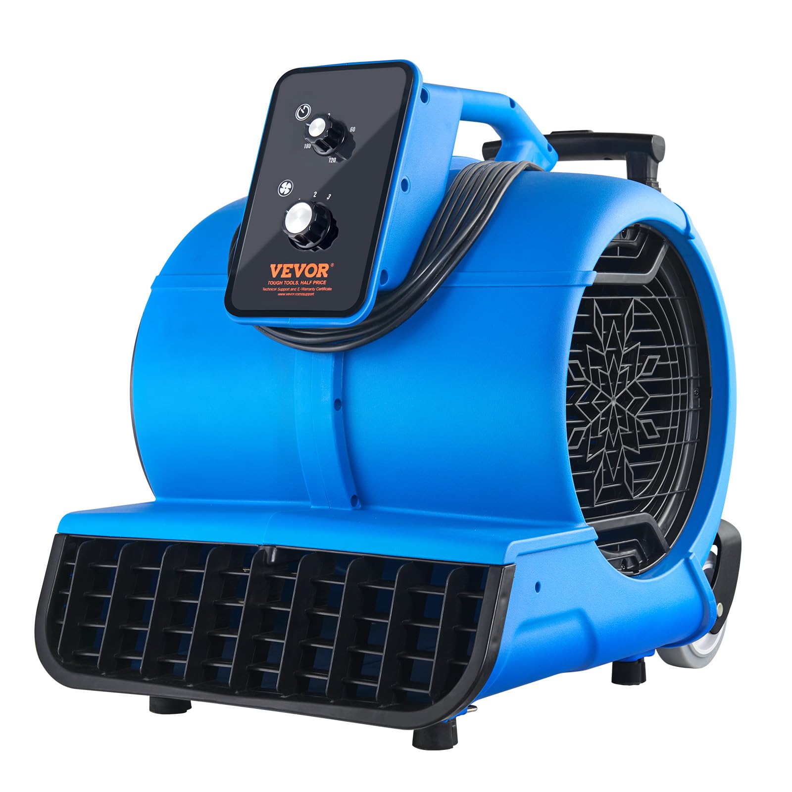 Ventilador De Piso Vevor 1560 Rpm 4000 Cfm Con Temporizador De 3 Velocidades - Venta Internacional.