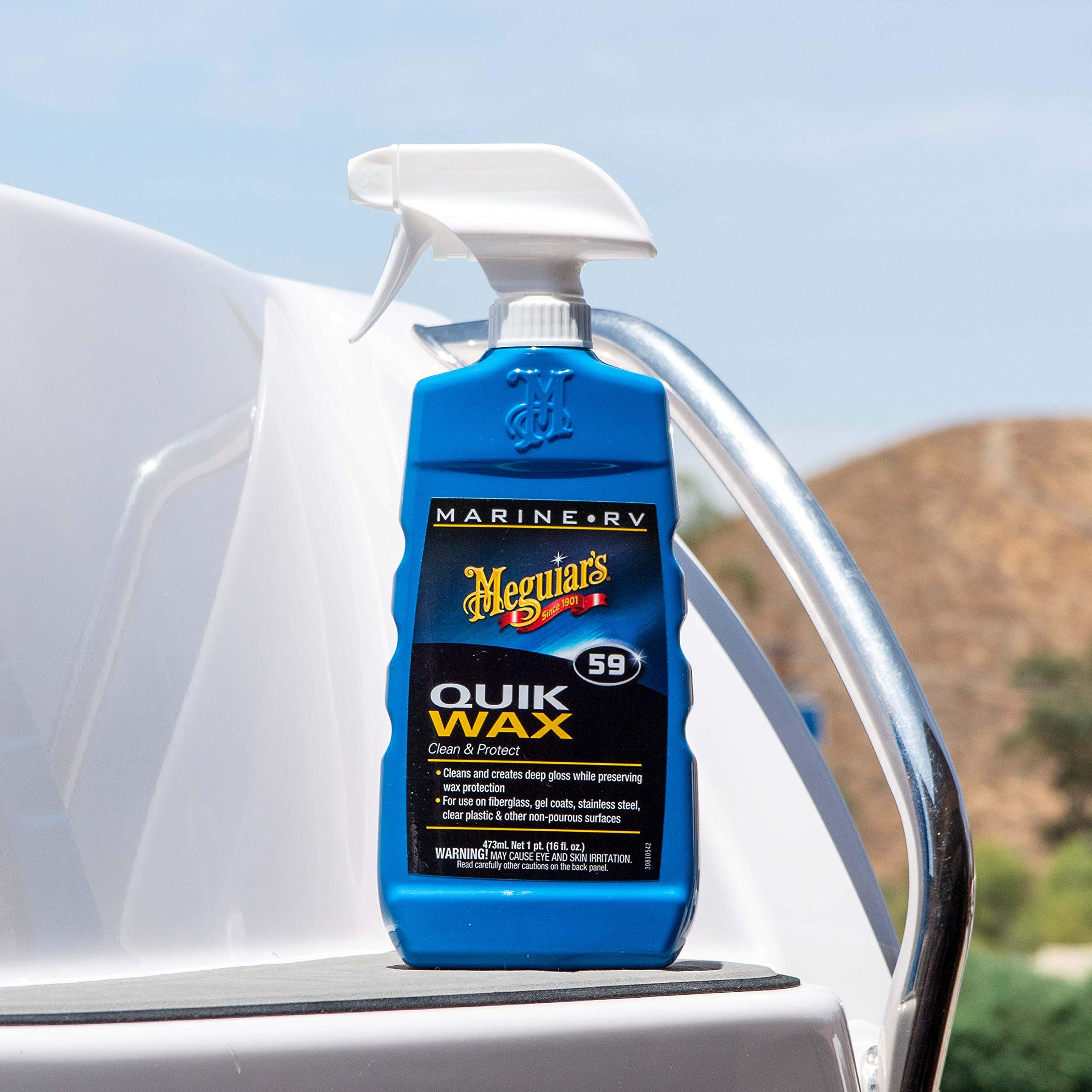 Foto 2 | Cera En Aerosol Meguiar's M5916 Marine/rv Quik Wax 473 Ml - Venta Internacional.