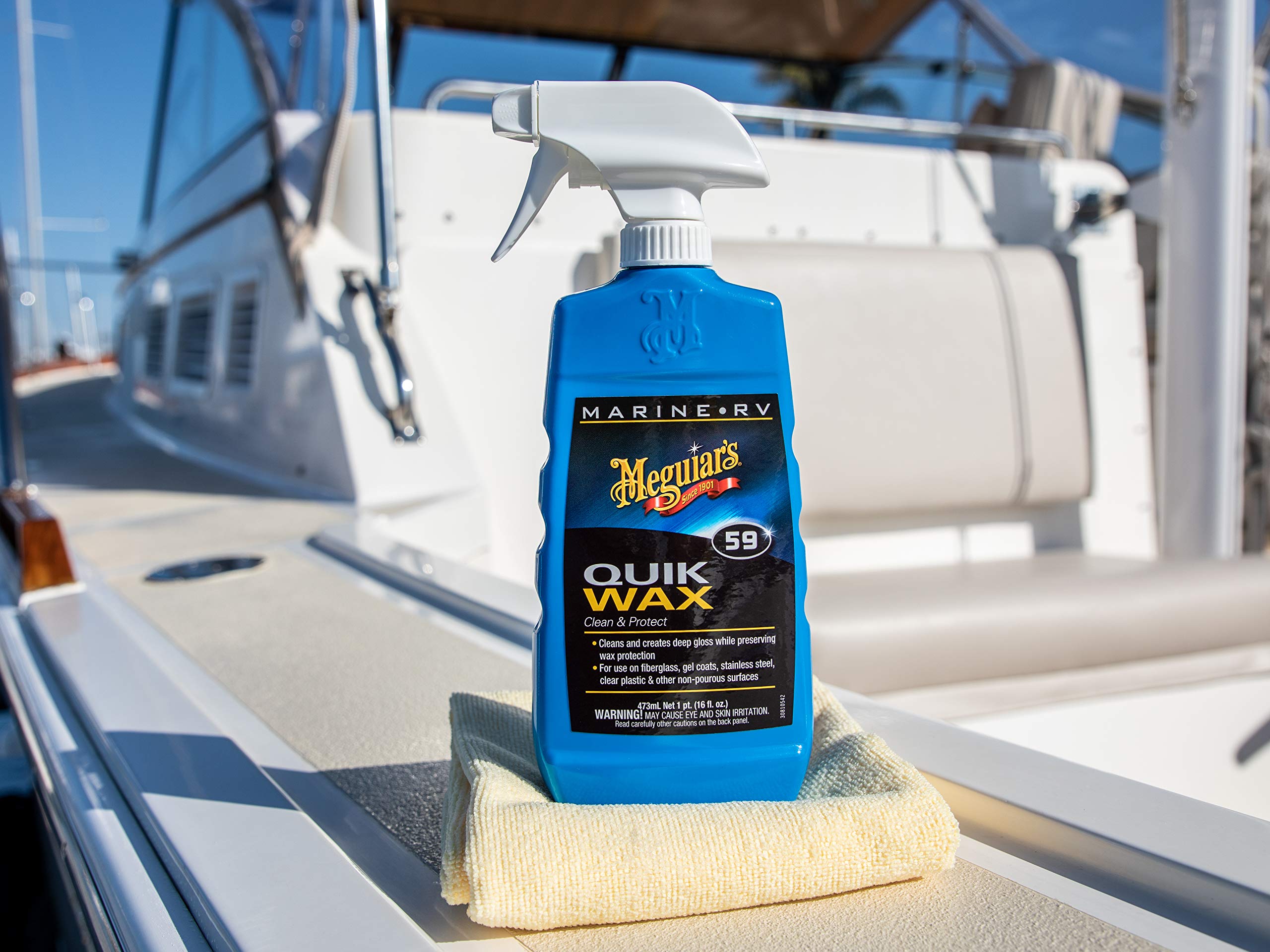 Foto 7 pulgar | Cera En Aerosol Meguiar's M5916 Marine/rv Quik Wax 473 Ml - Venta Internacional.