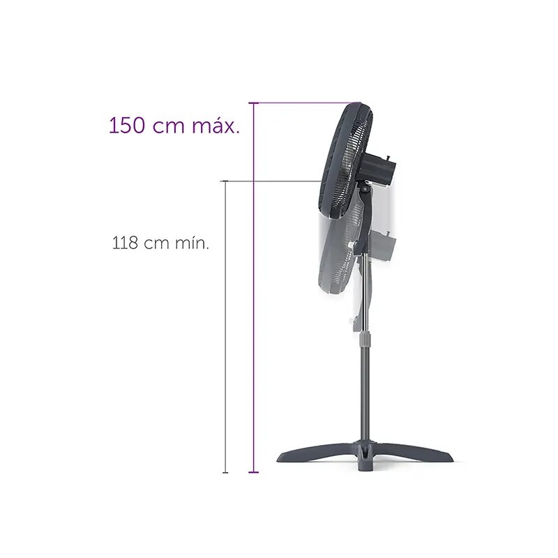 Foto 5 | Ventilador de Pedestal Navia 18"