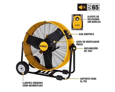 Foto 2 | Ventilador Industrial Silencioso Dewalt Dxf2491 24'' 120 V