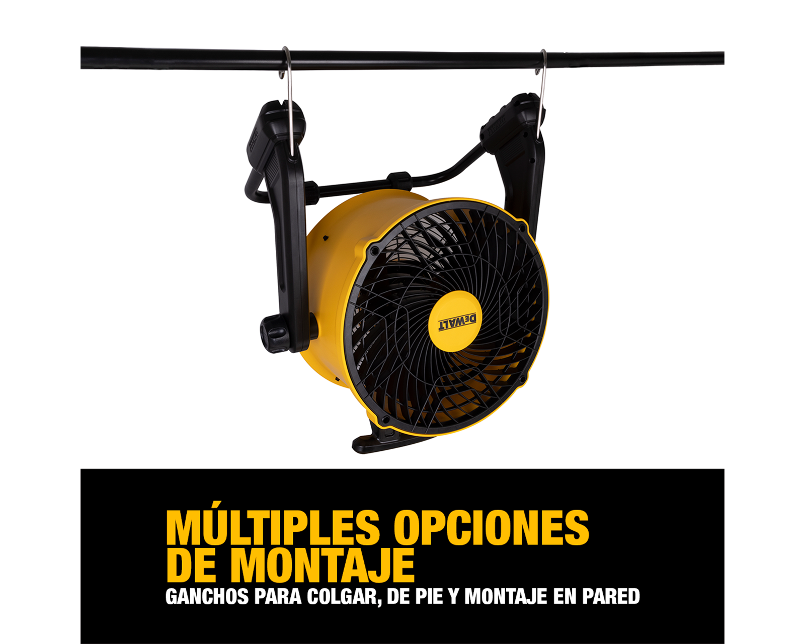 Foto 3 pulgar | Ventilador Industrial 3 En 1 Dewalt Dxf1616-b3 16'' 120 V