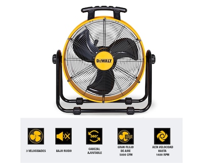 Foto 2 | Ventilador Industrial Silencioso Dewalt Dxf2043-b3 20'' 120 V