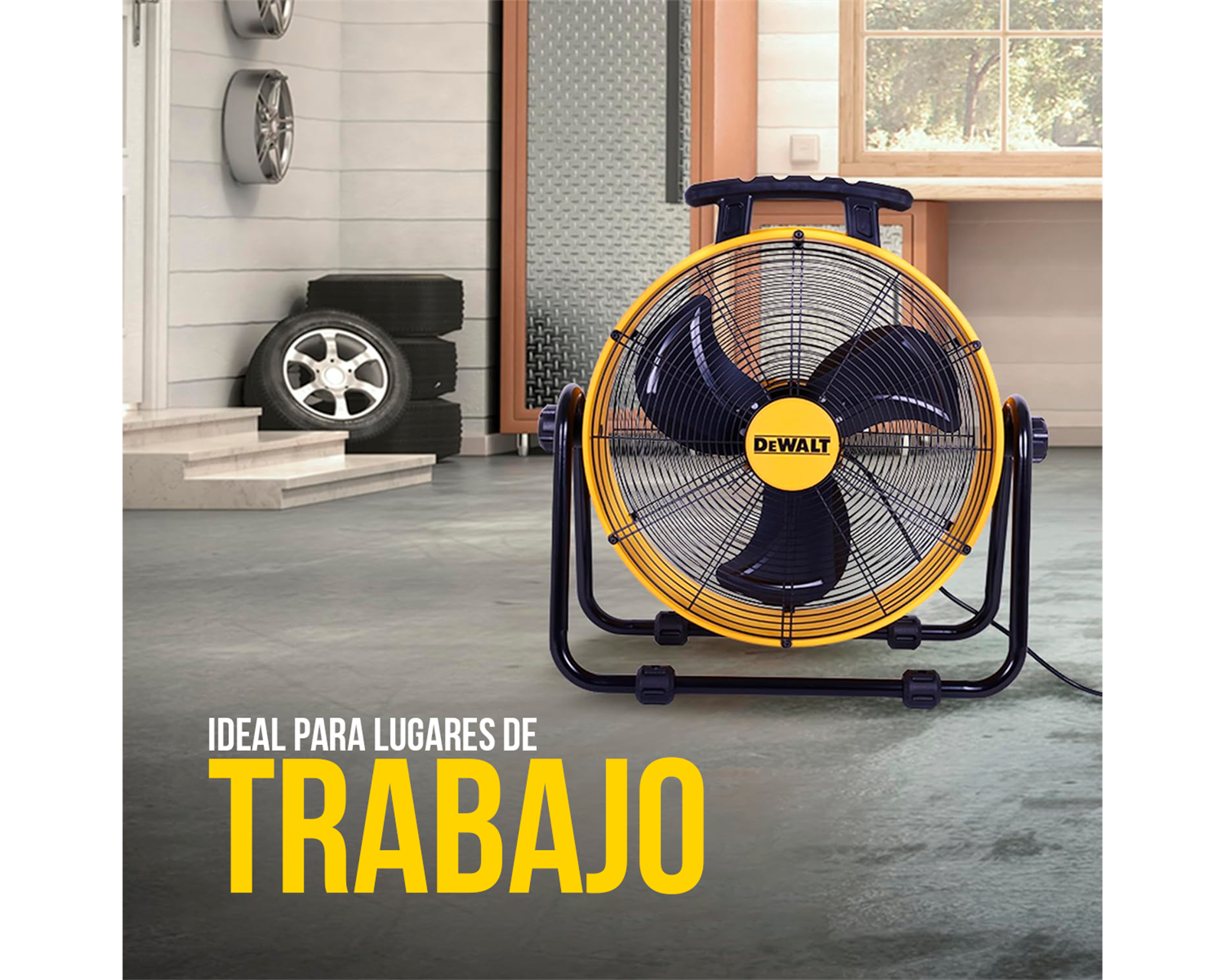 Foto 5 pulgar | Ventilador Industrial Silencioso Dewalt Dxf2043-b3 20'' 120 V