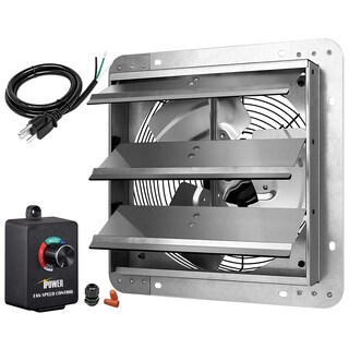 Foto 1 | Ventilador De Escape Con Persiana Montado En La Pared Ipower 12 Pulgadas 940 Cfm - Venta Internacional.