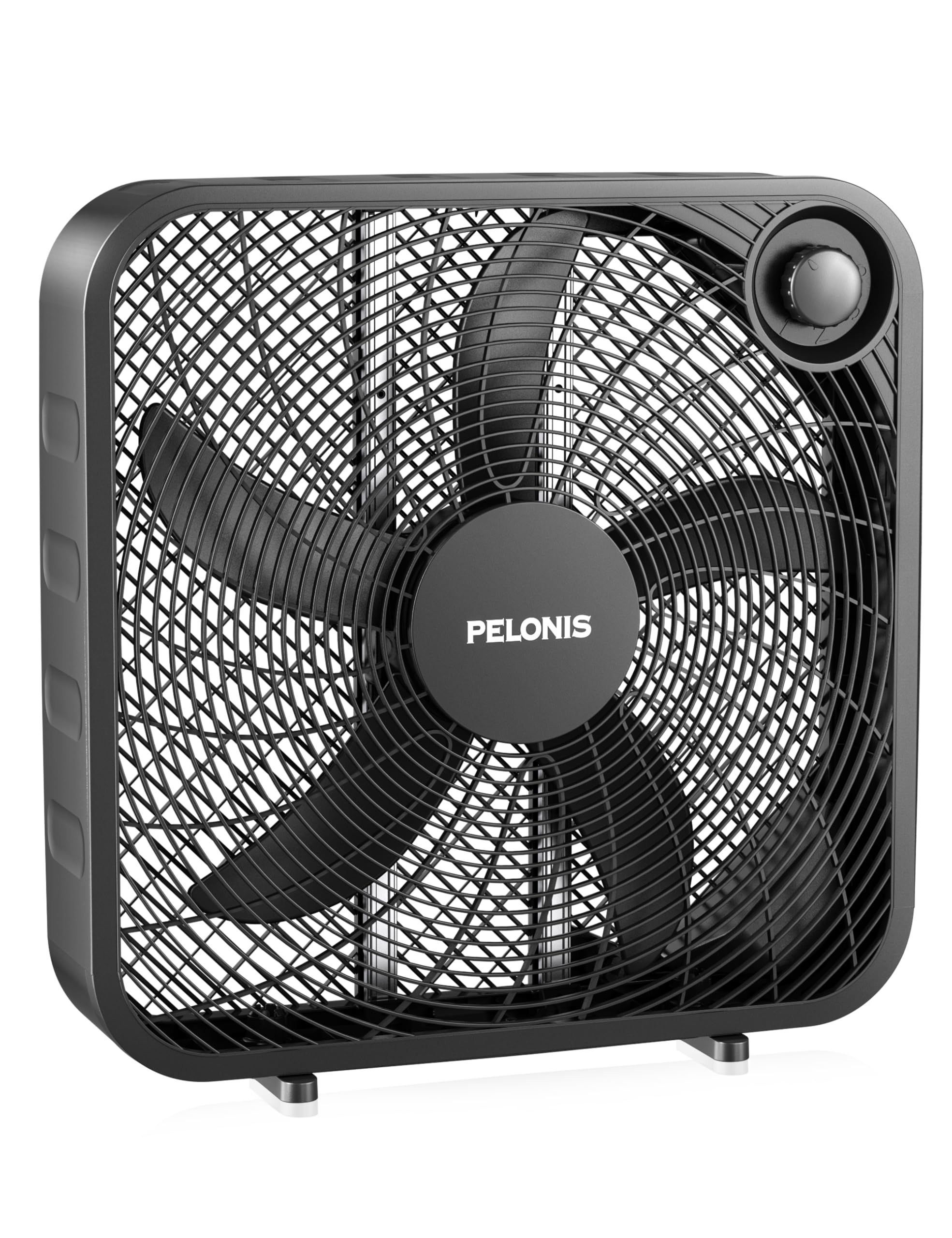Ventilador De Caja Pelonis De 20 Pulgadas  3 Velocidades  2295 Cfm  Para Dormitorio Y Oficina - Venta Internacional.