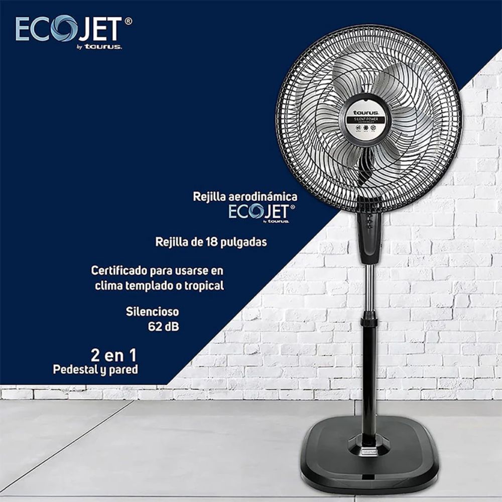 Foto 5 pulgar | Ventilador de Pedestal Taurus 2 en 1