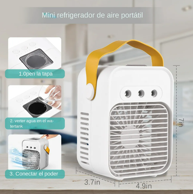 Foto 3 pulgar | Enfriador Portatil Xtellar  Único Con Humidificador Y Luz Nocturna