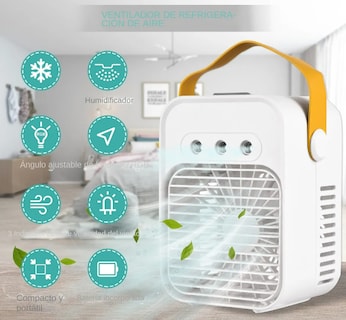 Foto 3 | Enfriador Portatil Xtellar Único Con Humidificador Y Luz Nocturna