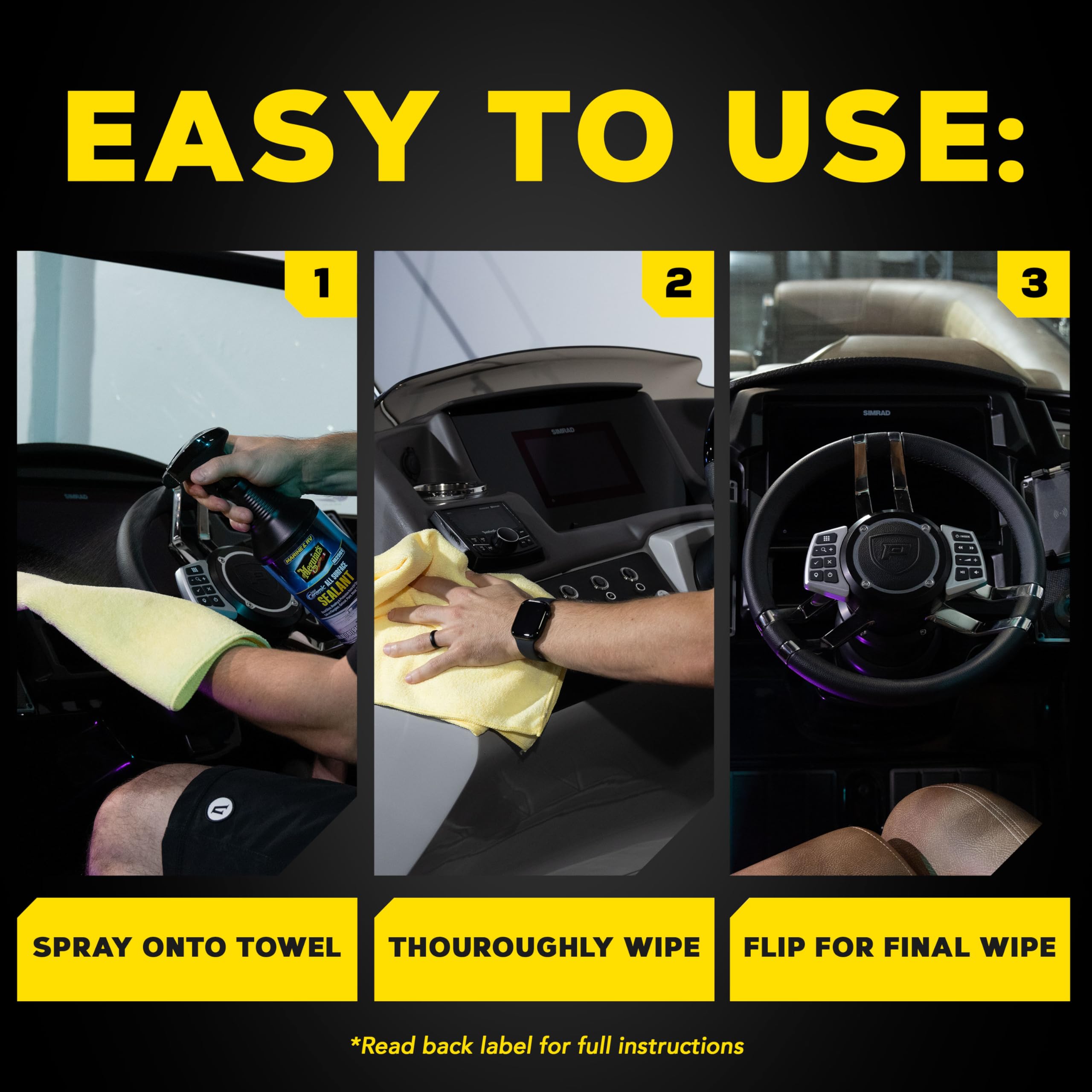 Foto 7 pulgar | Spray Sealant Meguiar's Marine & Rv Hybrid Ceramic De 960 Ml - Venta Internacional.