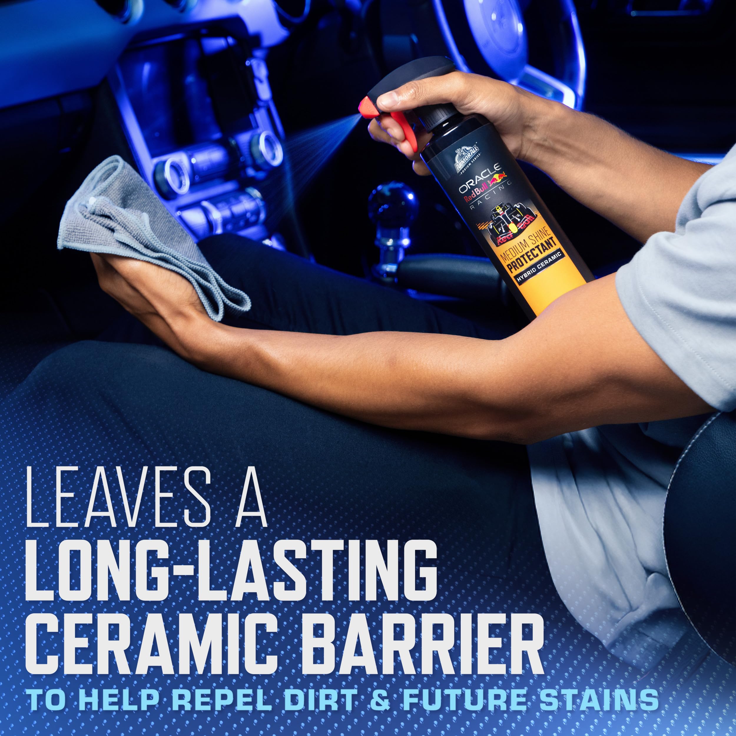 Foto 3 pulgar | Protector Interior De Coche En Aerosol Armor All Podium Series 473 Ml - Venta Internacional.