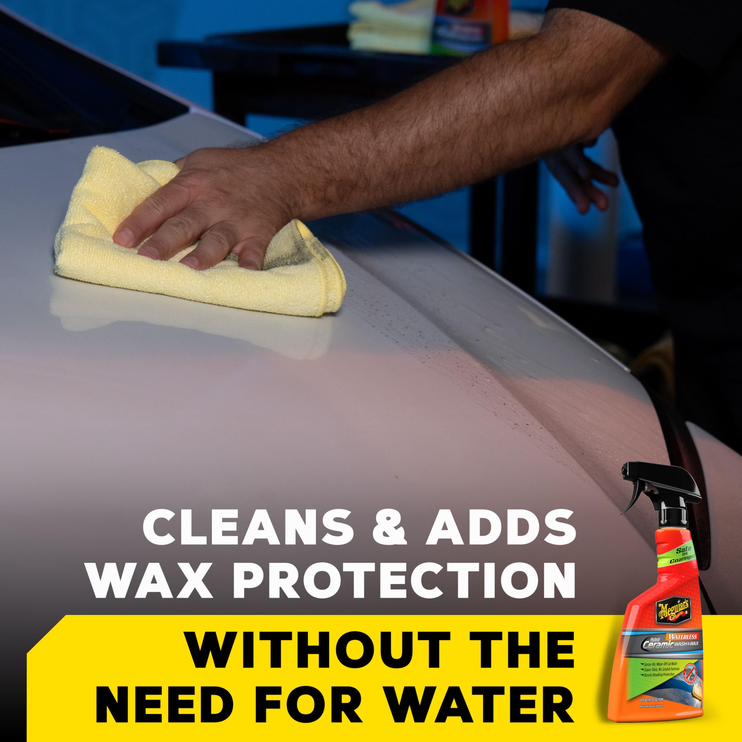 Foto 2 | Lavado Y Cera Para Autos Sin Agua Meguiar's Hybrid Ceramic 710 Ml - Venta Internacional.