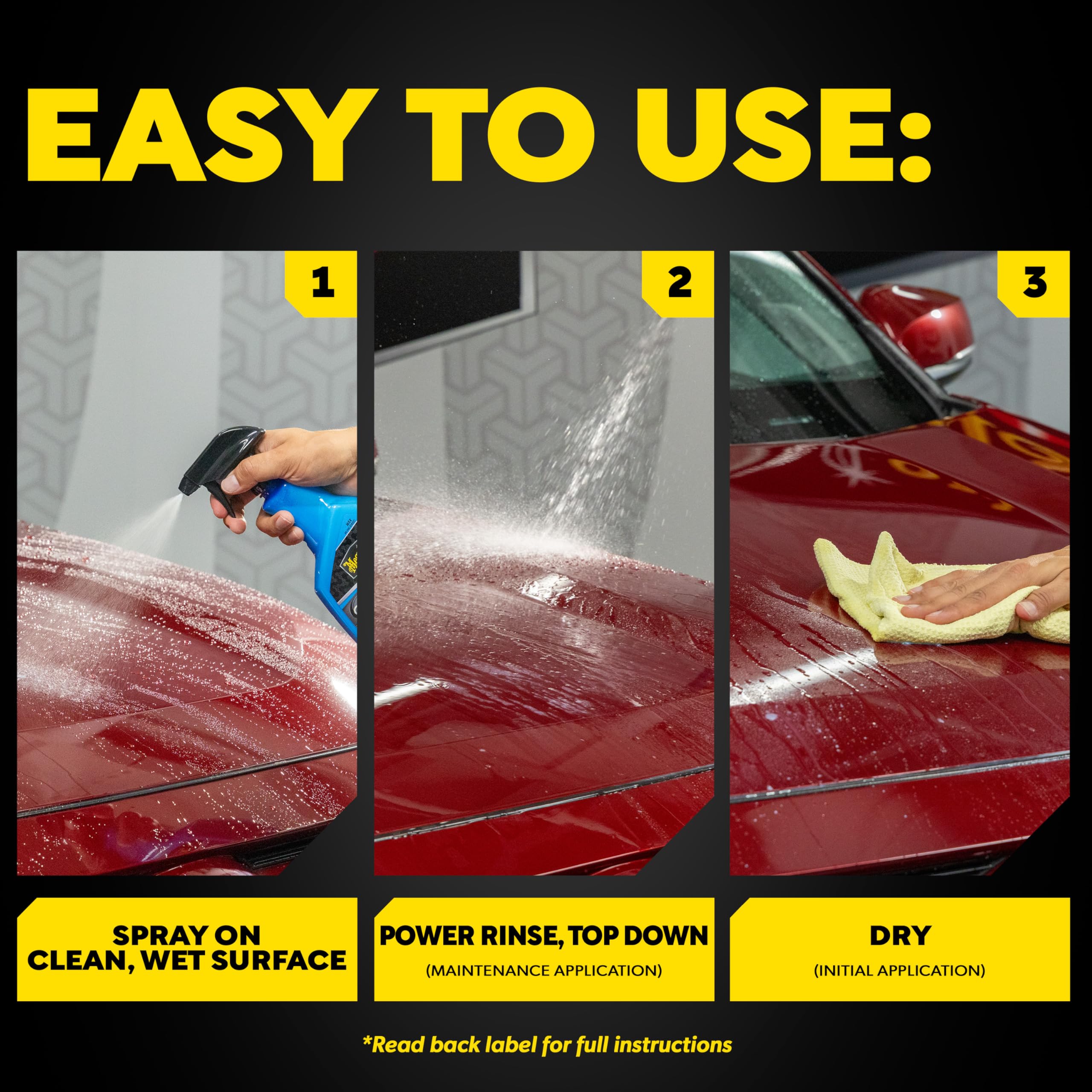 Foto 7 pulgar | Cera En Aerosol Meguiar's Hybrid Ceramic Wax  750 Ml  Para Coche - Venta Internacional.