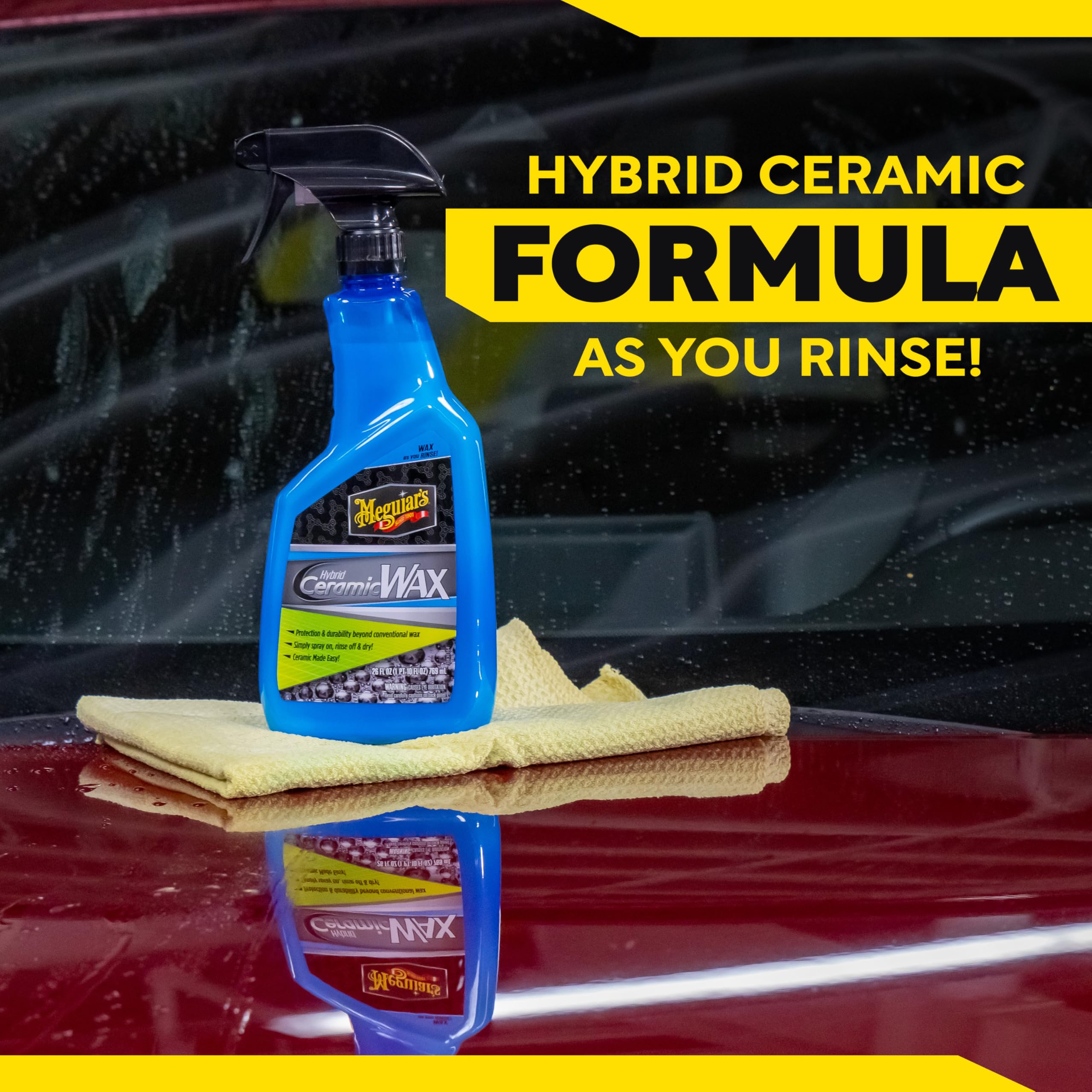 Foto 7 | Cera En Aerosol Meguiar's Hybrid Ceramic Wax  750 Ml  Para Coche - Venta Internacional.