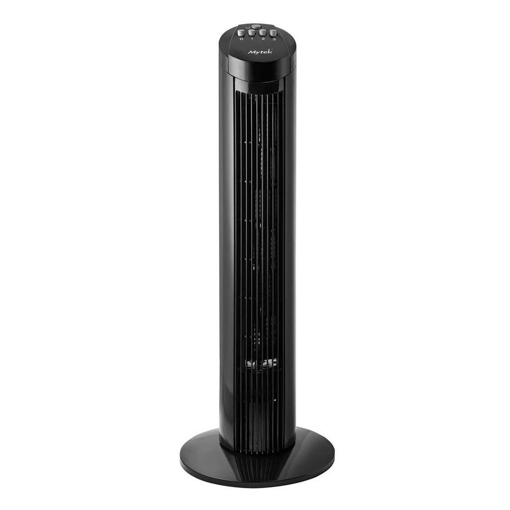 Ventilador Torre Mytek 3352 color Negro 29" 3 Vel Oscilatorio