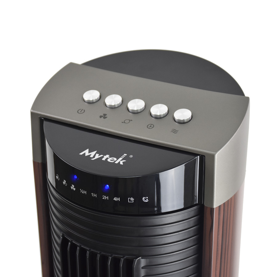 Foto 3 pulgar | Ventilador de Torre Mytek color Negro 3 Velocidades con Control Remoto
