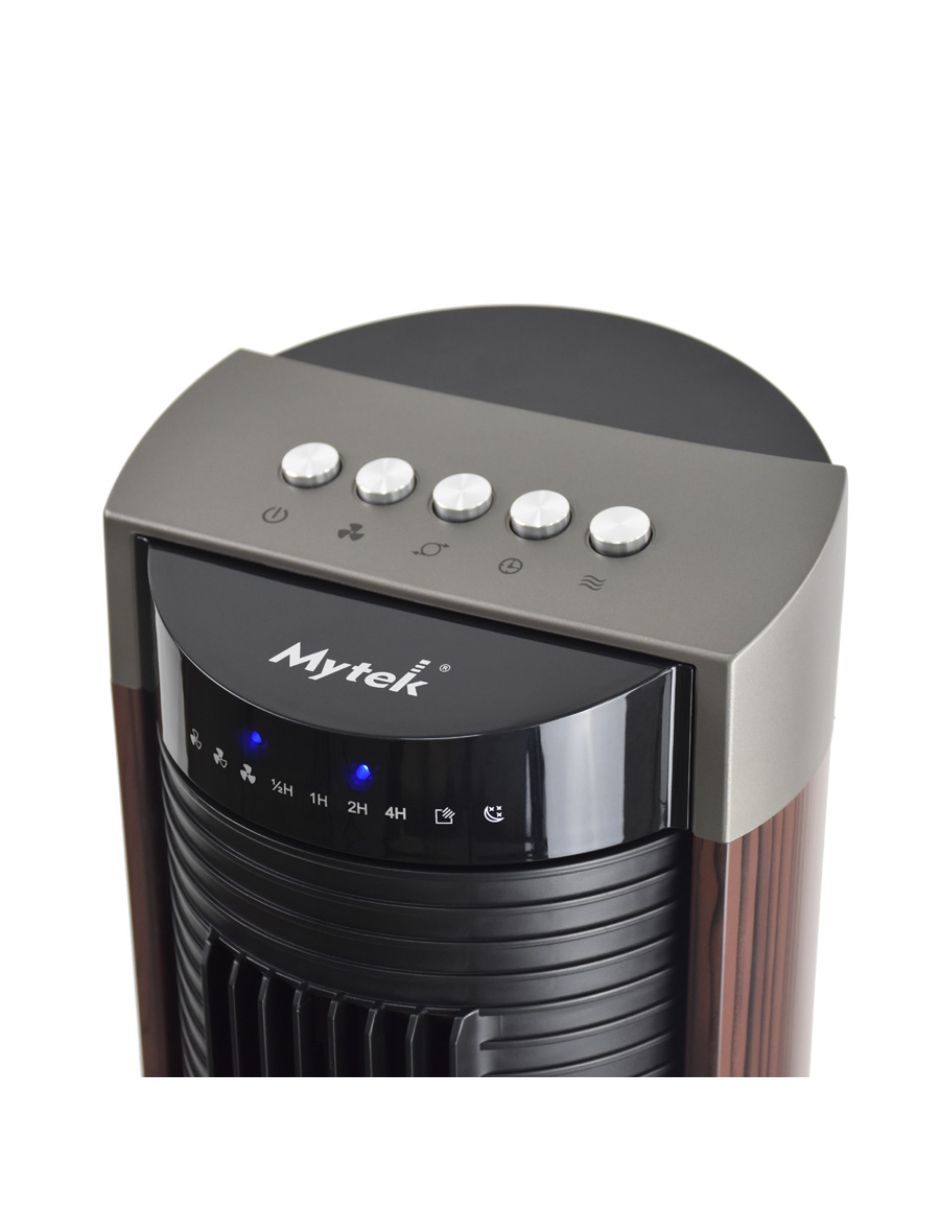 Foto 5 | Ventilador de Torre Mytek color Negro 3 Velocidades con Control Remoto