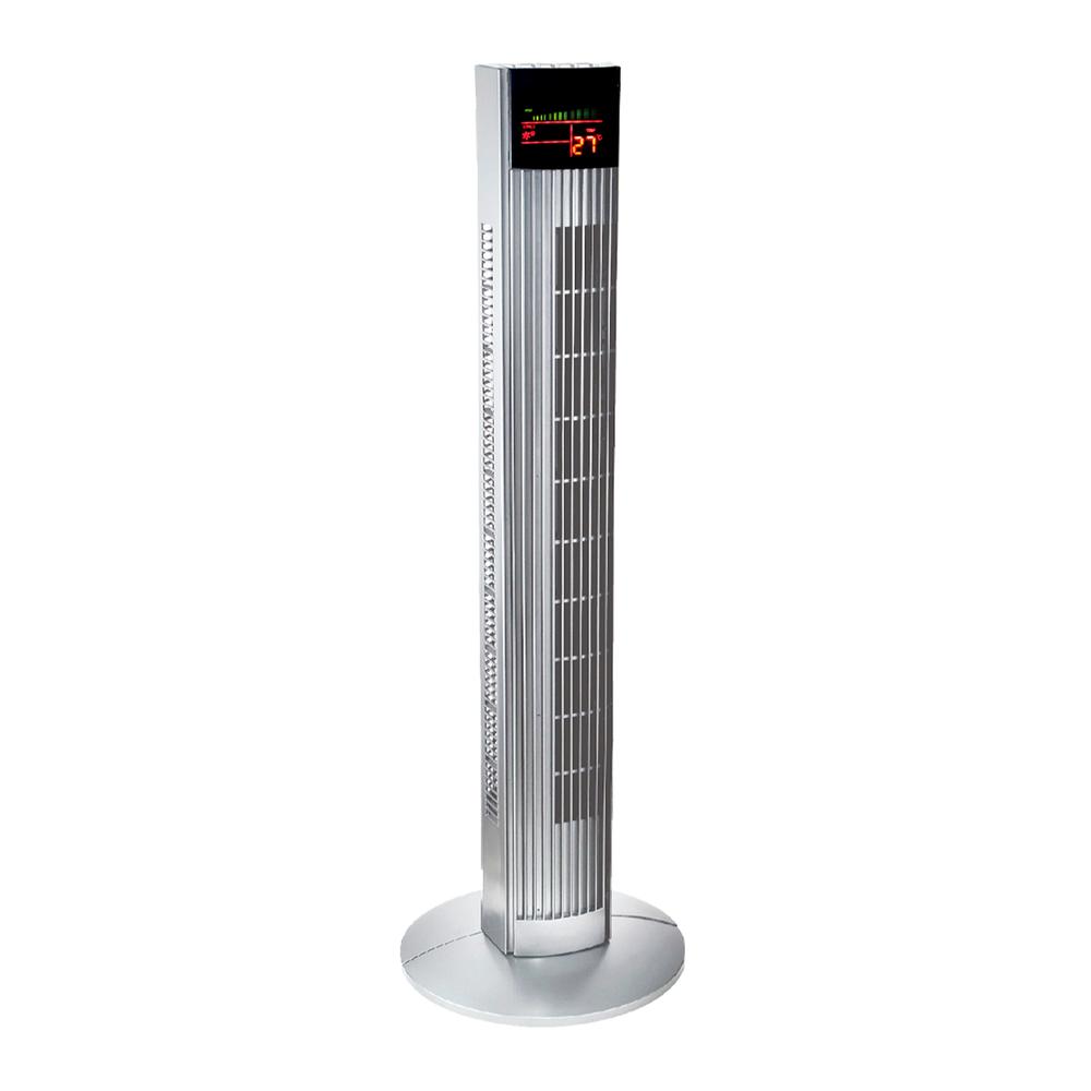 Ventilador Coolfan De Pedestal Kilimanjaro color Plata