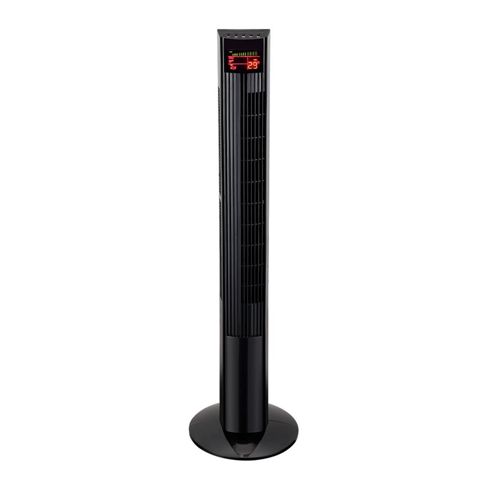 Ventilador Coolfan De Pedestal Kilimanjaro color Negro