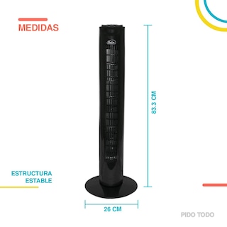Foto 3 | Ventilador de Torre Sky Care ADT01-33 Giratorio con Control Remoto