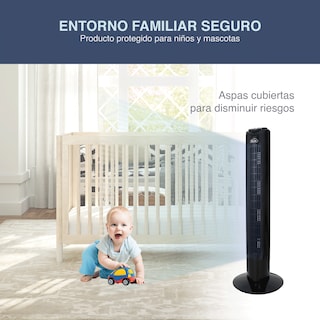 Foto 7 | Ventilador de Torre Sky Care ADT01-33 Giratorio con Control Remoto