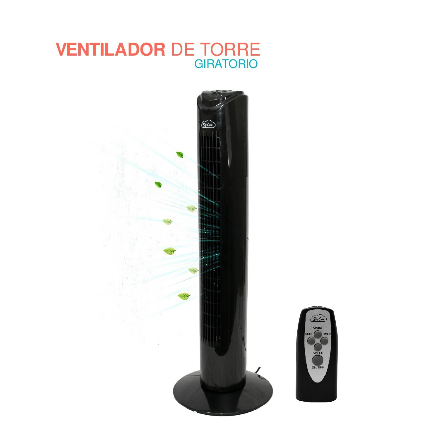 Foto 9 pulgar | Ventilador de Torre Sky Care ADT01-33 Giratorio con Control Remoto
