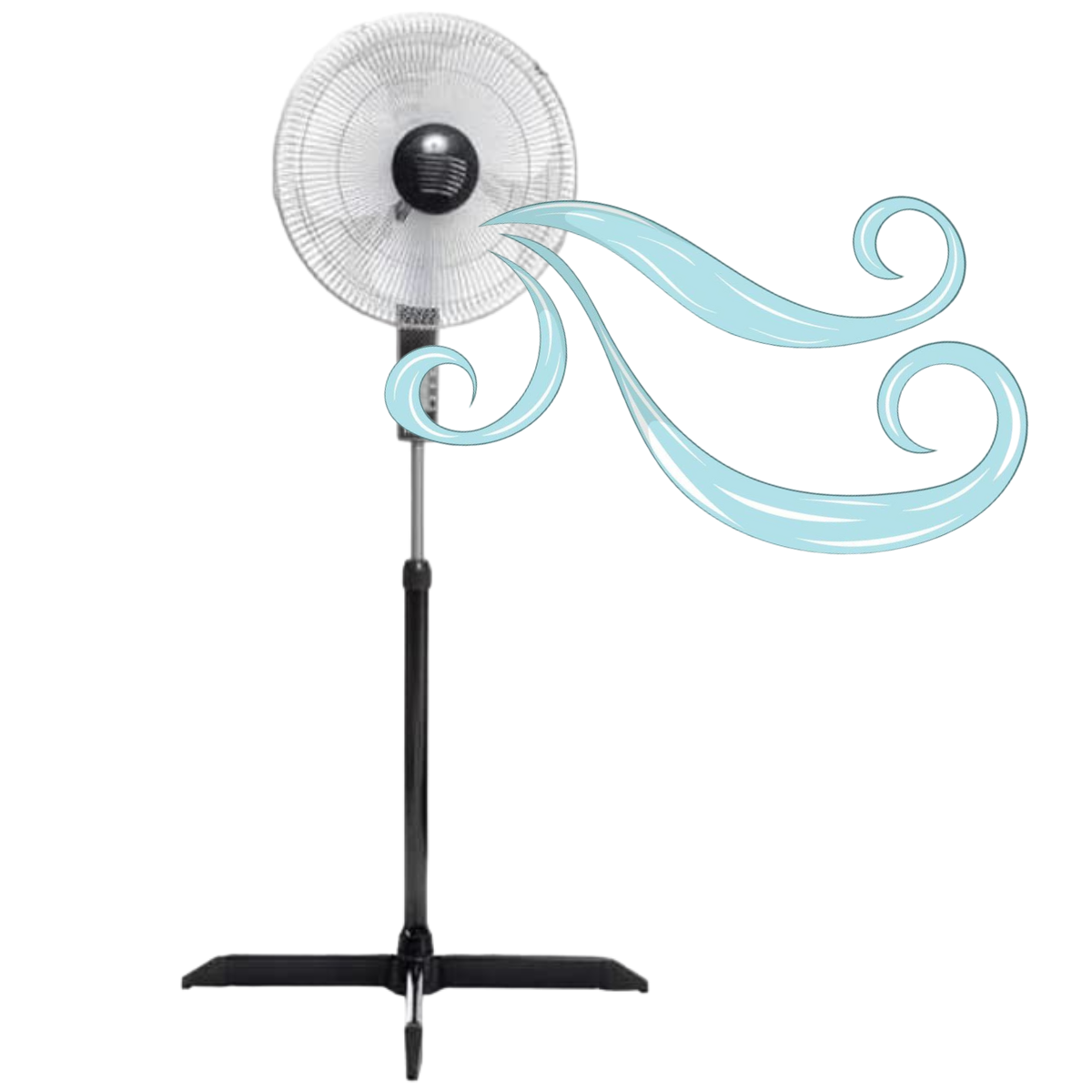 Foto 2 pulgar | Ventilador de Pedestal Man 16''