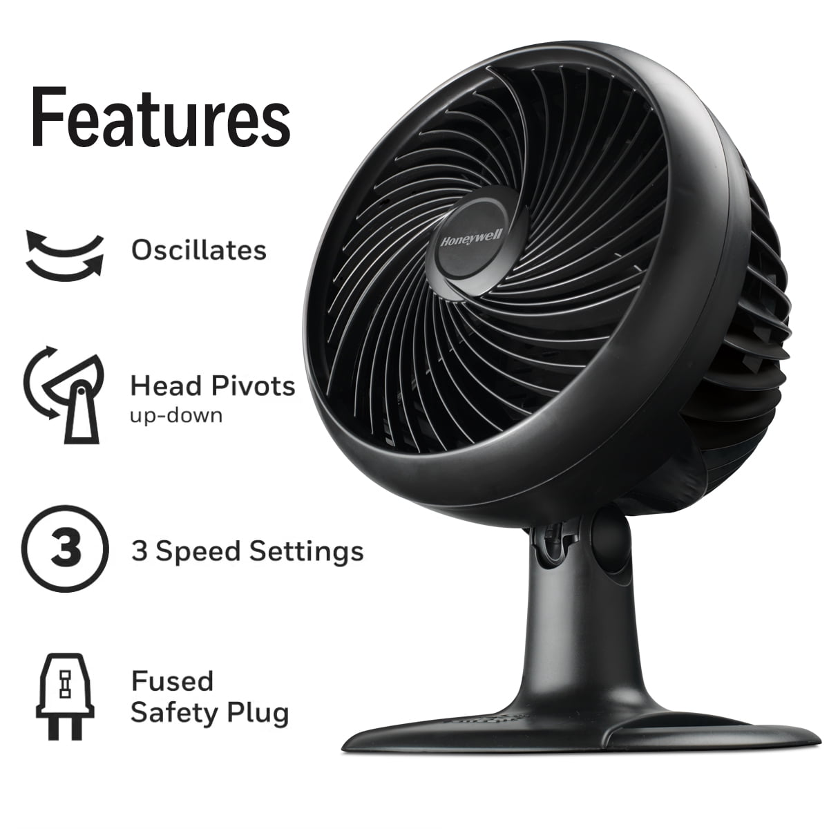Foto 9 pulgar | Ventilador Honeywell  Hpf860bwm Negro