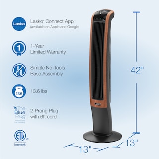 Foto 8 | Ventilador Lasko T42905 Negro