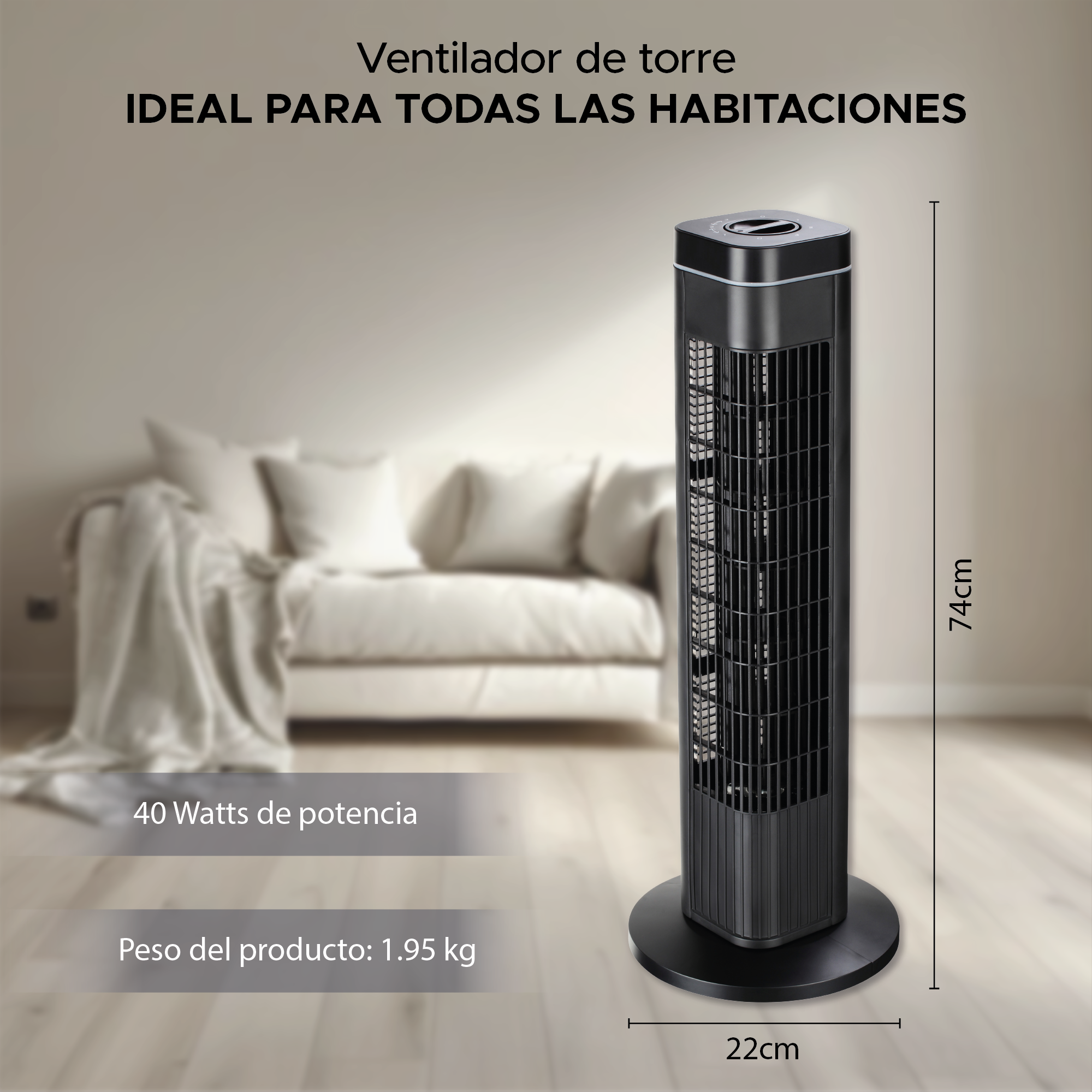 Foto 8 pulgar | Ventilador de Torre  Sky Care Essential SC-ABT29