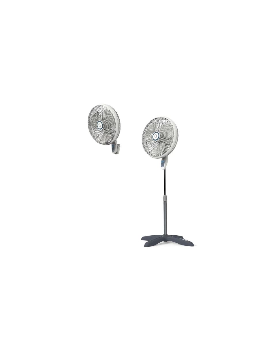 Foto 5 | Ventilador De Pedestal Navia P1833 Gris 18pulgadas 2 En 1