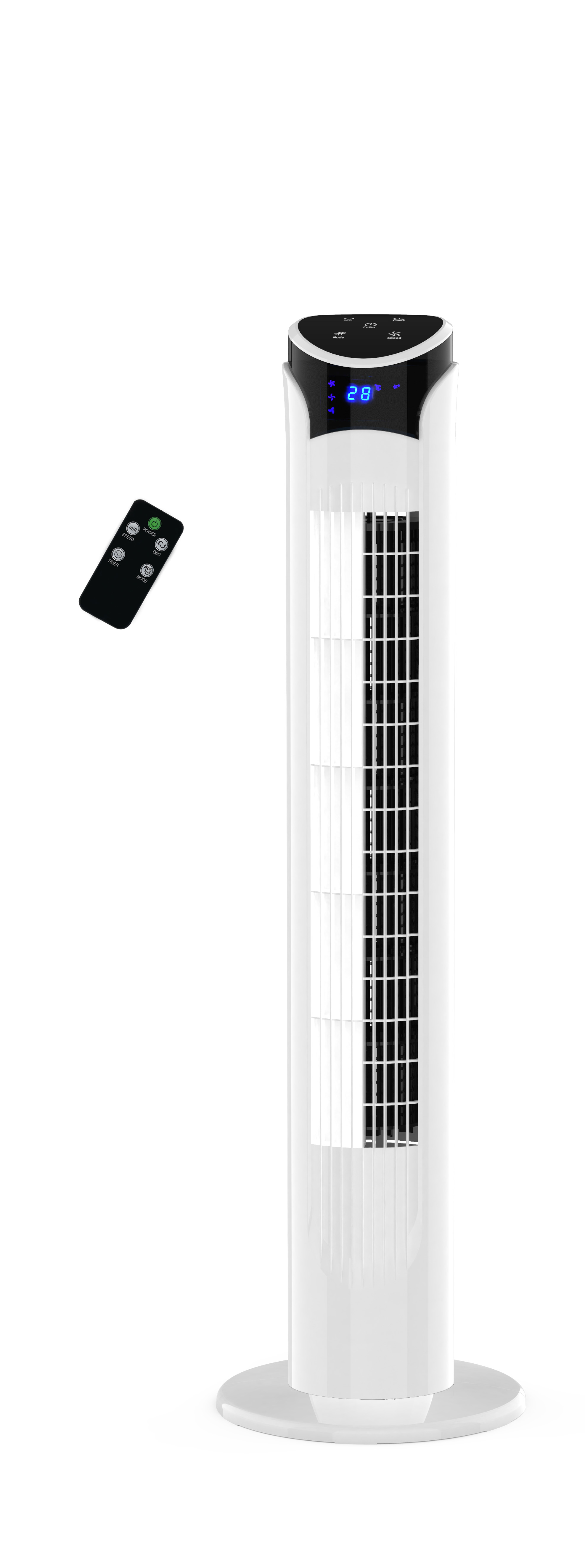 Foto 4 pulgar | Ventiladores de Torre Blue Fan con Wifi 2 Piezas