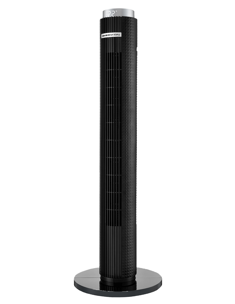 Foto 1 | Ventilador de Torre Beckon Negro con Control Remoto