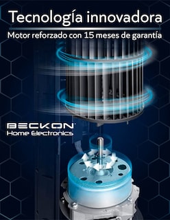Foto 8 | Ventilador de Torre Turbo Power Beckon 6 Velocidades + Control Remoto