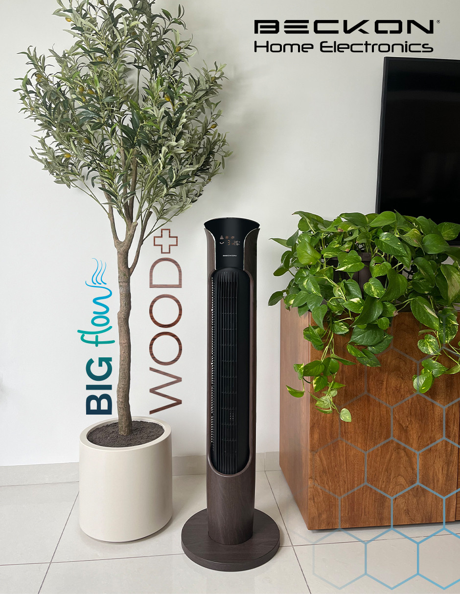 Foto 6 pulgar | Ventilador de Torre Beckon Grande Big Flow con Ionizador