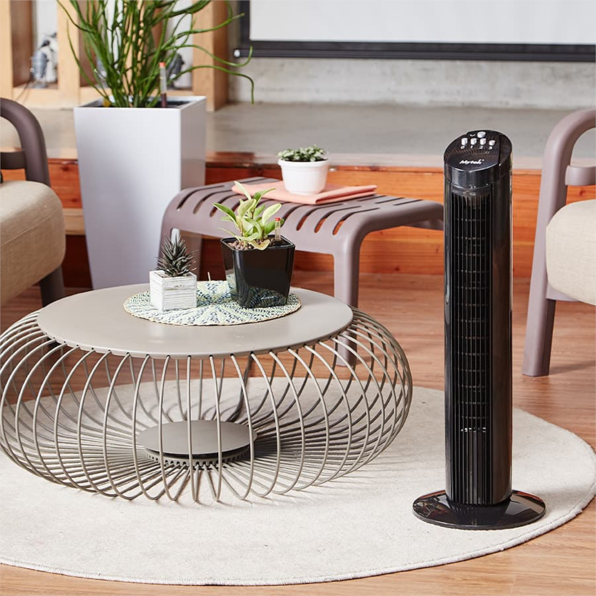 Foto 6 pulgar | Ventilador Torre 29'' Mytek 3352 Oscilación 90° 3 Velocidades