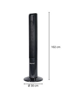 Foto 8 | Ventilador de Torre Mytek 40 Pulgadas con Control Remoto