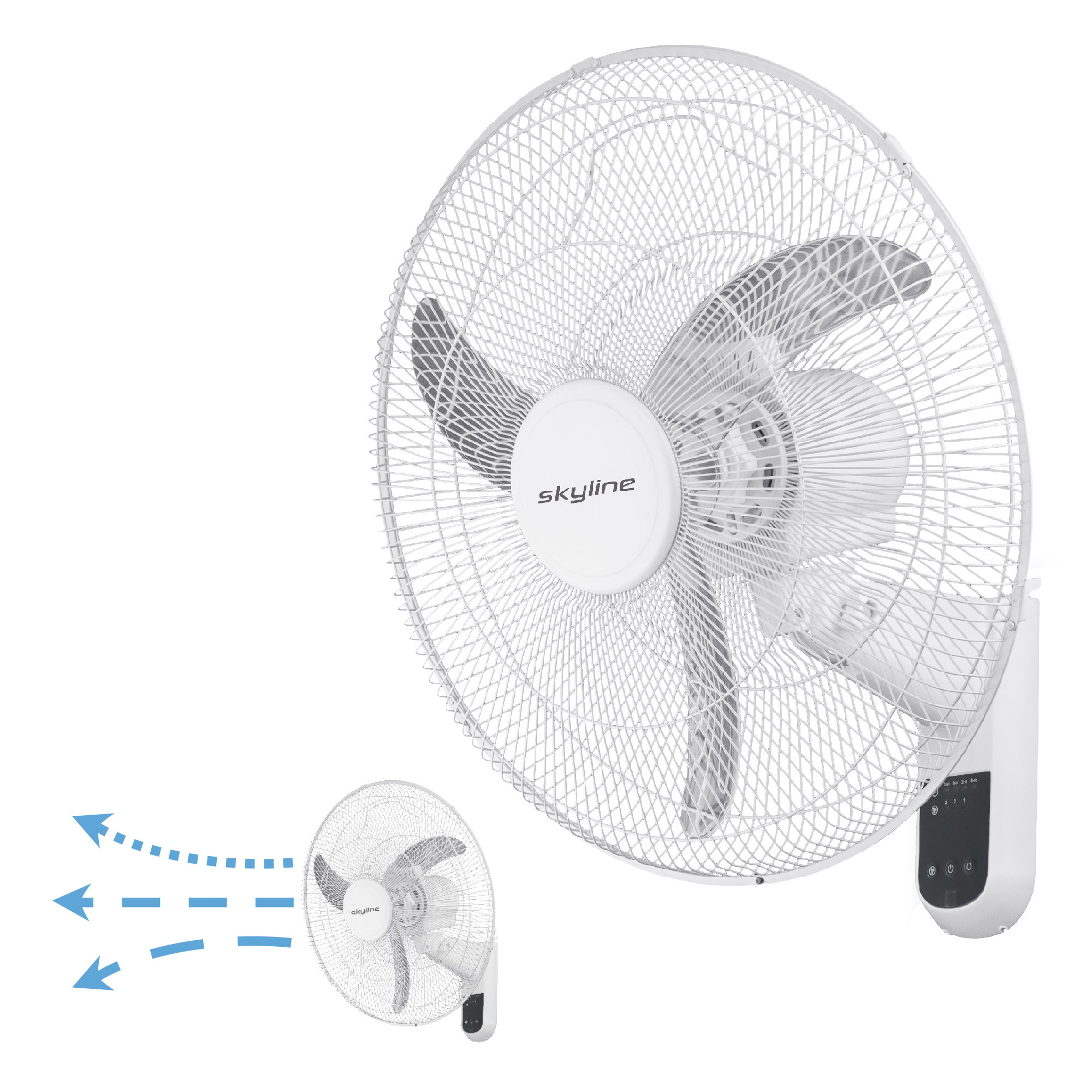 Foto 3 pulgar | Ventilador de Pared Skyline de 18 de Gran Potencia 80w