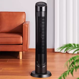 Foto 2 | Ventilador de Torre 4 Velocidades con Pantalla de Temperatura Led Omnibreeze