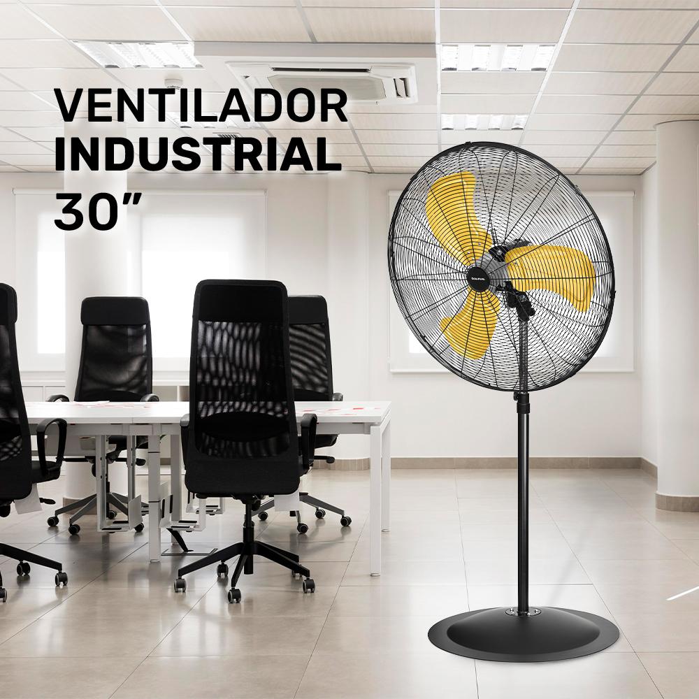 Foto 3 pulgar | Ventilador industrial Tsunami de 30 pulgadas con motor potente y eficiente