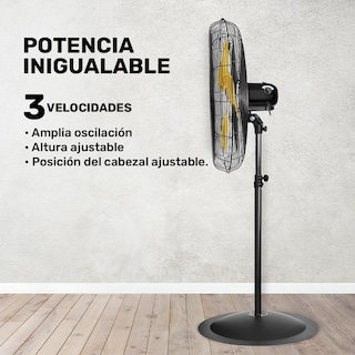 Foto 4 | Ventilador industrial Tsunami de 30 pulgadas con motor potente y eficiente