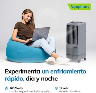 Foto 2 | Symphony Enfriador De Aire Evaporativo Portatil De 8 Litros Diet8t