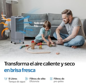 Foto 3 | Symphony Enfriador De Aire Evaporativo Portatil De 8 Litros Diet8t