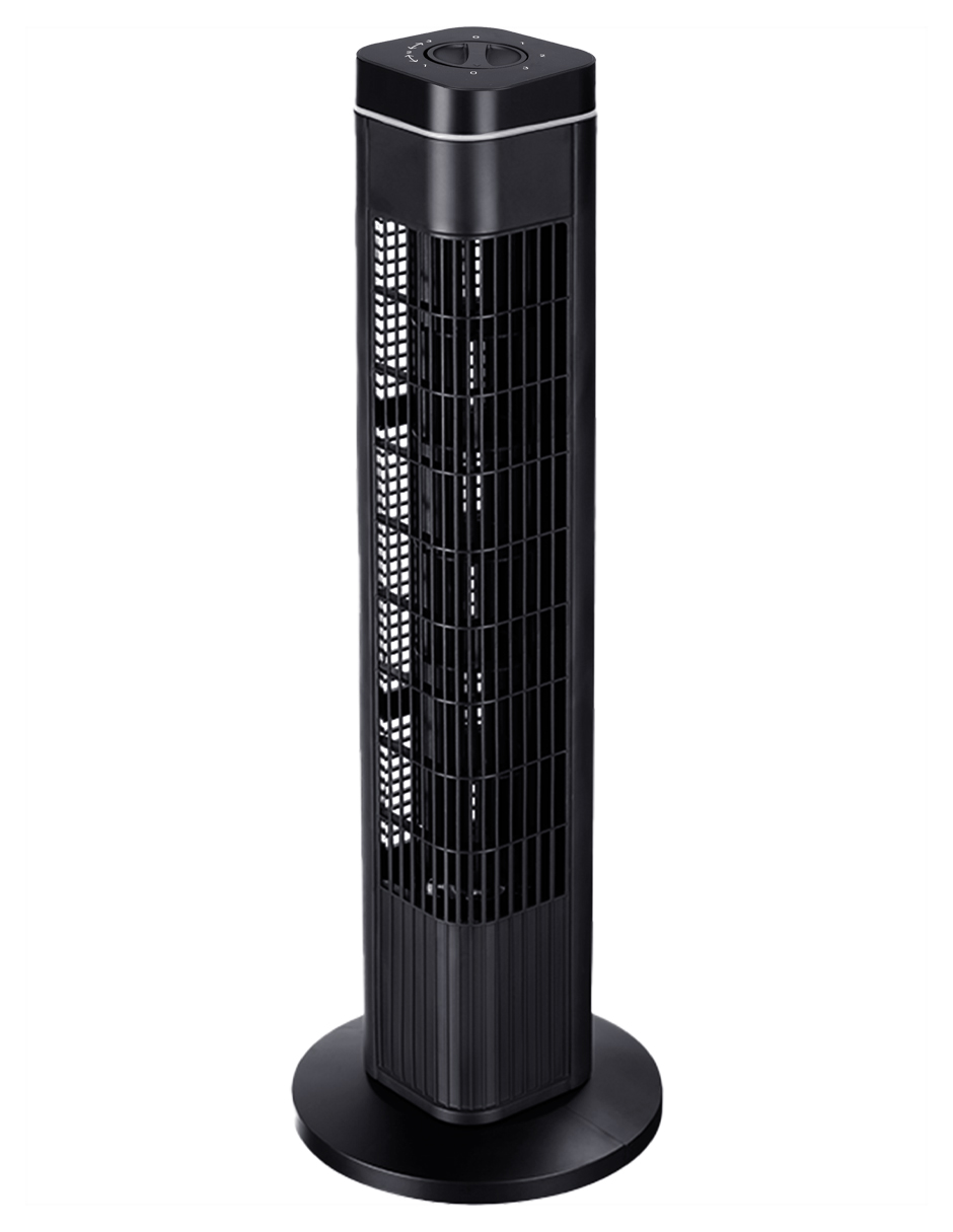 Ventilador De Torre Etf-302 O43 Roosevelt Outdoors Negro