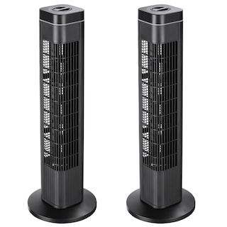 Foto 1 | Set de 2 Ventiladores De Torre Sky Care Portátil Negro