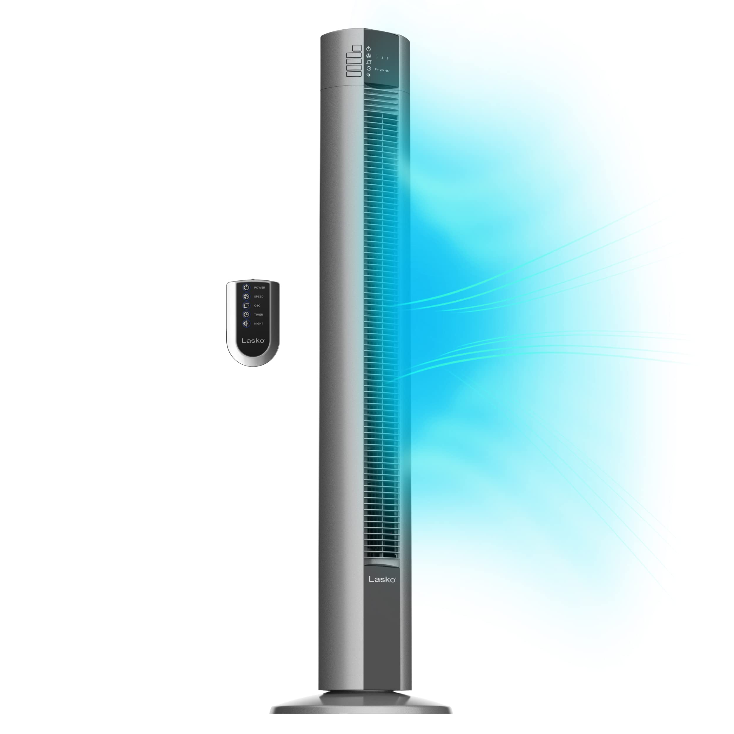 Foto 1 | Ventilador De Torre Lasko Oscillating Performance T48314 48 Cm Gris - Venta Internacional.